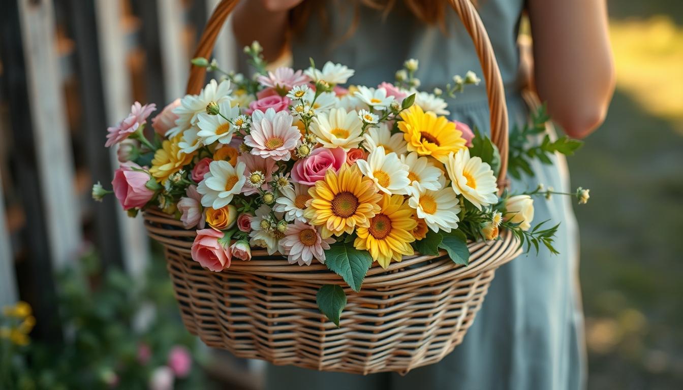 Seasonal flower arrangements